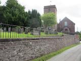 St Oswald Church burial ground, Hinstock